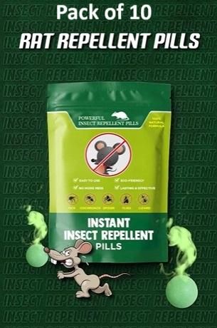 Instant Insect Repellent Pills (Pack of 10)