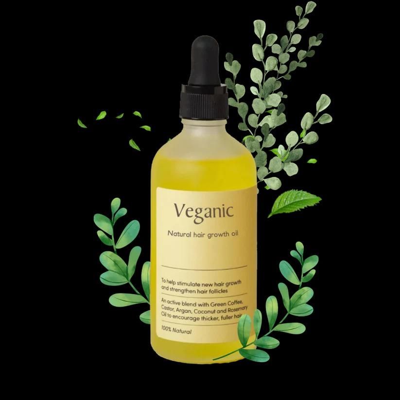 Vegan Natural Hair Growth Oil (Pack of 2)